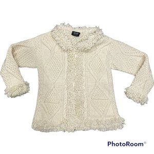 100% Wool El Gringo Sweater Cottage Core Handmade in Ecuador No Size Tag